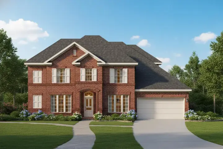 Traditional house plans 19-1871 - front exterior, 3,025 sq ft, 4 bed, 3 bath house plans | Monster House Plans