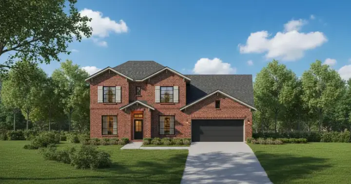 Traditional house plans 19-1874 - front exterior, 2,769 sq ft, 4 bed, 2 bath house plans | Monster House Plans