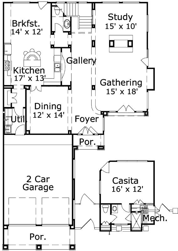 Main Floor Plan: 19-1875