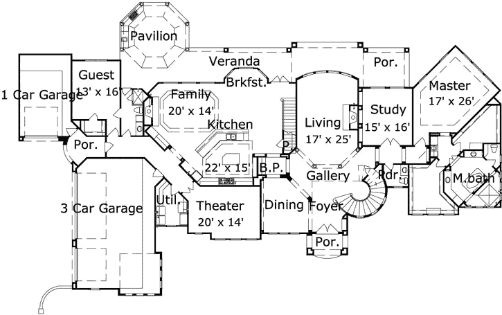 Main Floor Plan: 19-1877