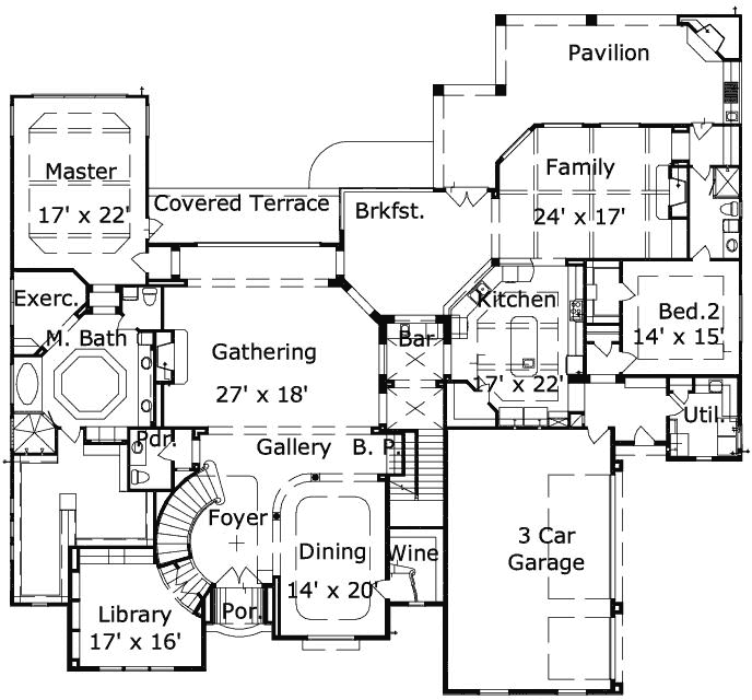 Main Floor Plan: 19-1878