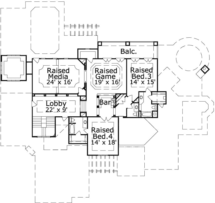 Upper/Second Floor Plan:19-1880