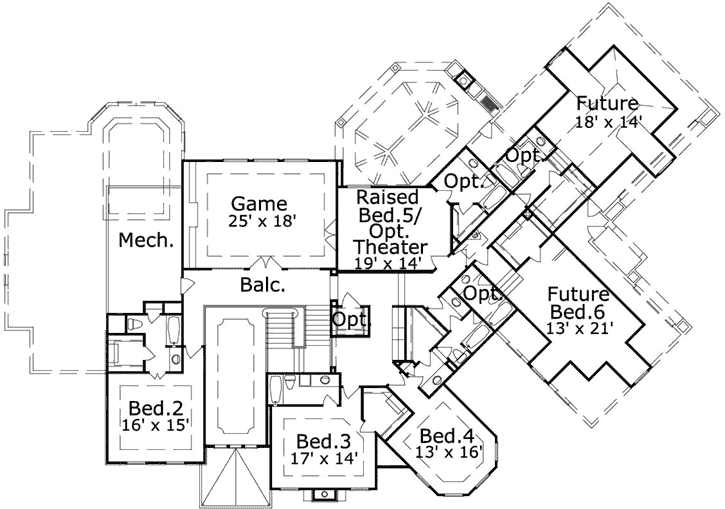 Upper/Second Floor Plan: 19-1881