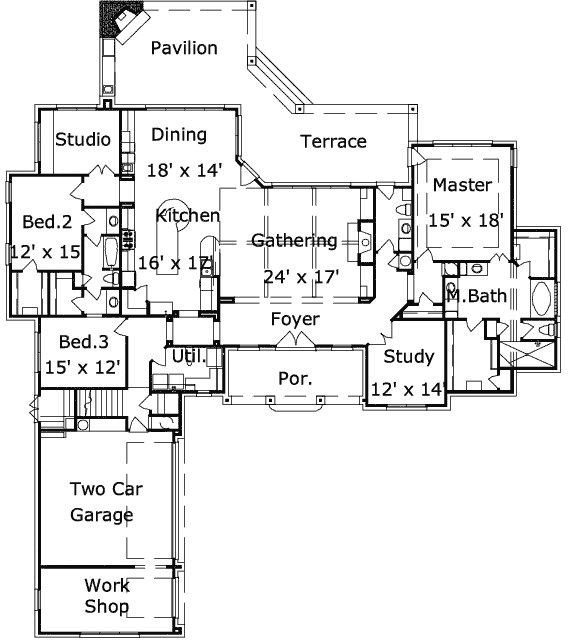 Main Floor Plan: 19-1886