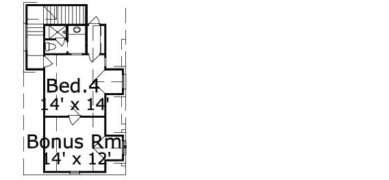 Upper/Second Floor Plan: 19-1886