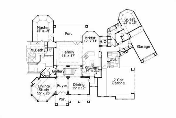Main Floor Plan: 19-189