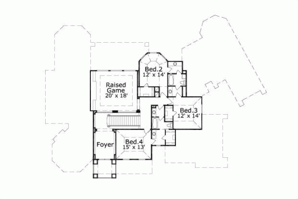 Upper/Second Floor Plan: 19-189