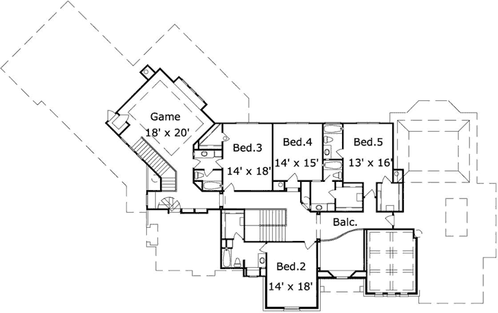 Upper/Second Floor Plan:19-1892