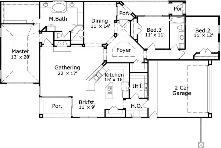 Main Floor Plan: 19-1894