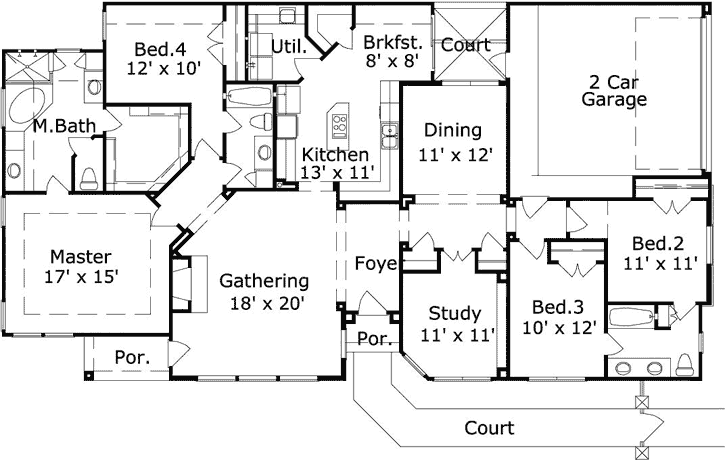 Main Floor Plan: 19-1897