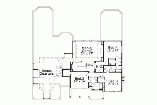 Upper/Second Floor Plan: 19-191