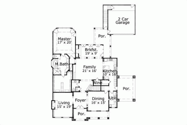 Main Floor Plan: 19-192