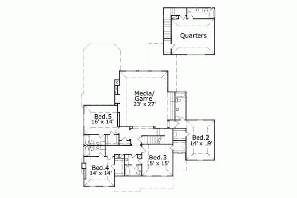 Upper/Second Floor Plan: 19-192