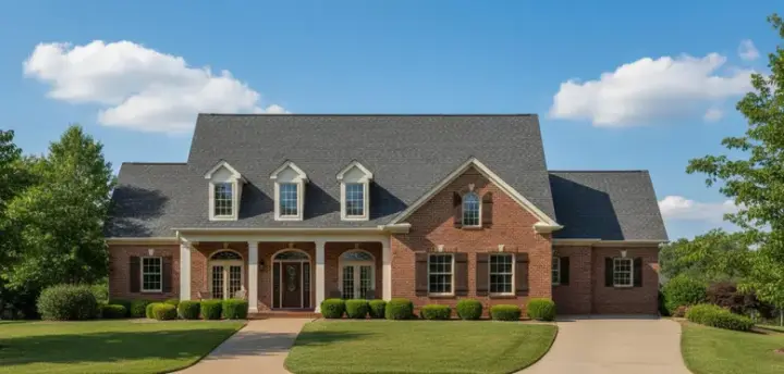 Traditional house plans 19-193 - front exterior, 4,361 sq ft, 3 bed, 3 bath house plans | Monster House Plans