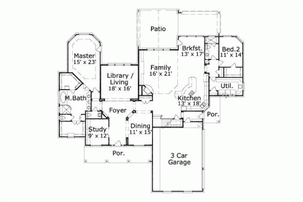 Main Floor Plan: 19-193