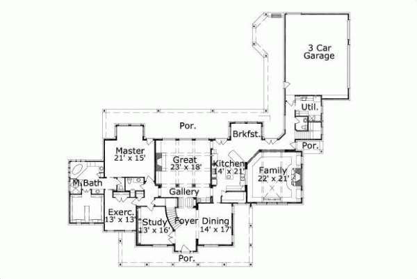 Main Floor Plan: 19-195