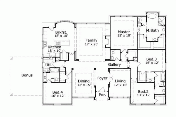 Main Floor Plan: 19-196