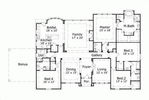 Main Floor Plan: 19-197