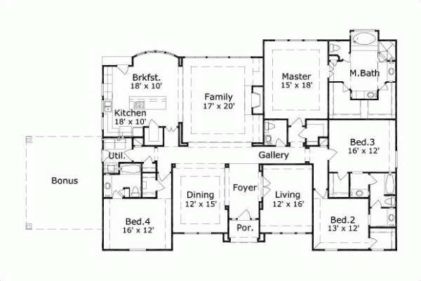 Main Floor Plan: 19-198