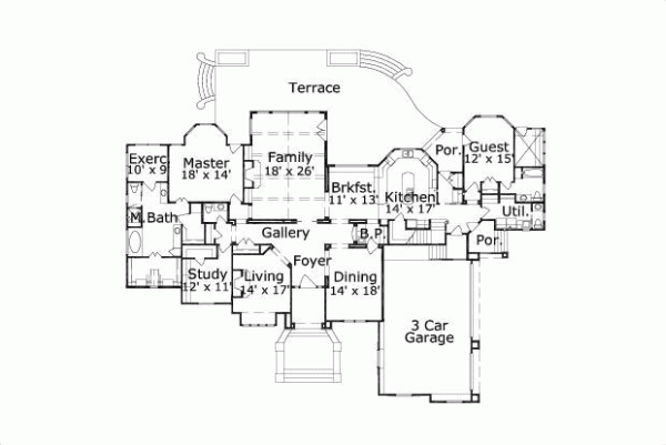 Main Floor Plan: 19-204