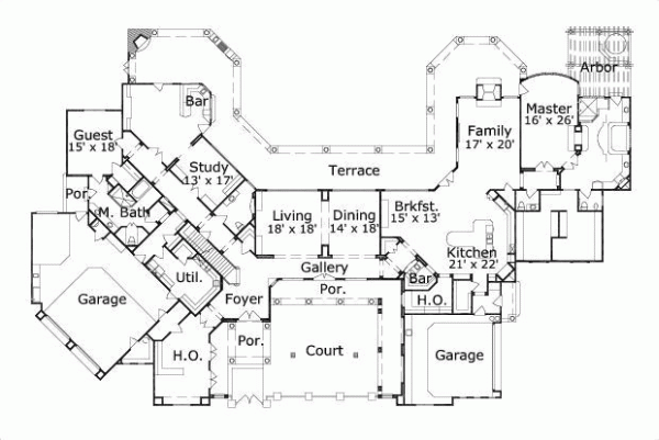 Main Floor Plan: 19-205