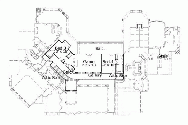 Upper/Second Floor Plan: 19-205