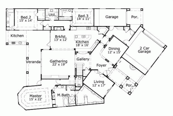 Main Floor Plan: 19-206