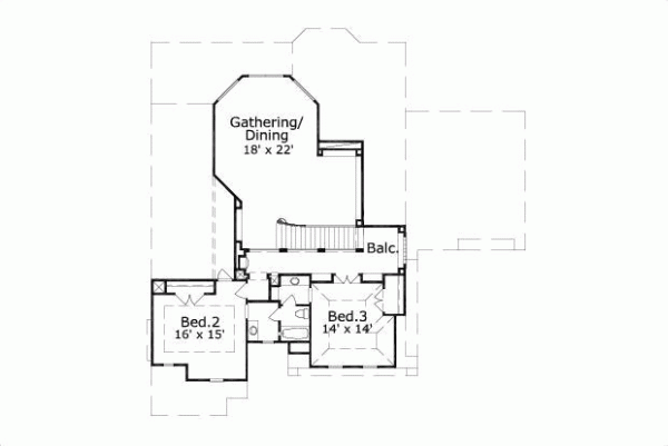 Upper/Second Floor Plan: 19-207