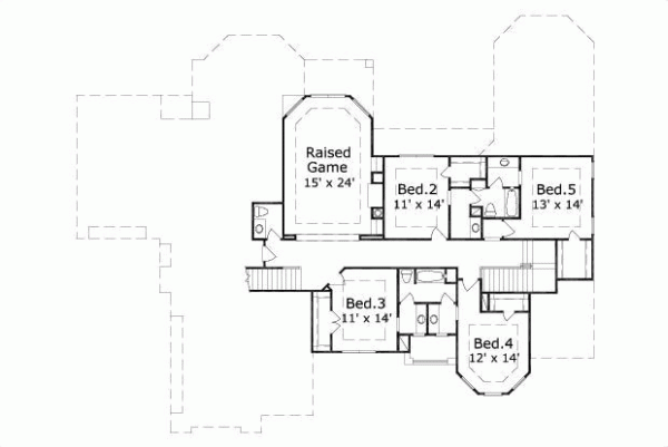 Upper/Second Floor Plan: 19-210