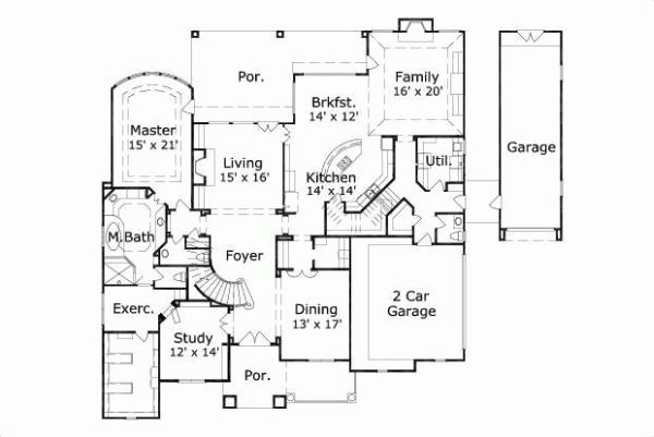 Main Floor Plan: 19-211