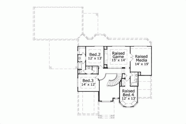 Upper/Second Floor Plan: 19-212