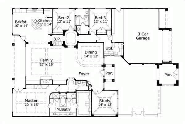 Main Floor Plan: 19-215