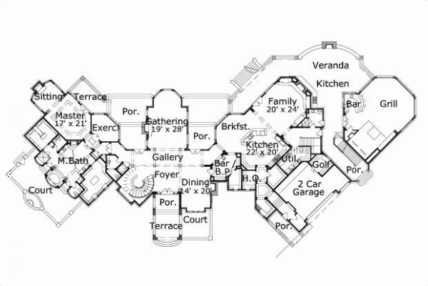 Main Floor Plan: 19-217