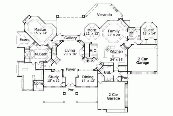 Main Floor Plan: 19-218
