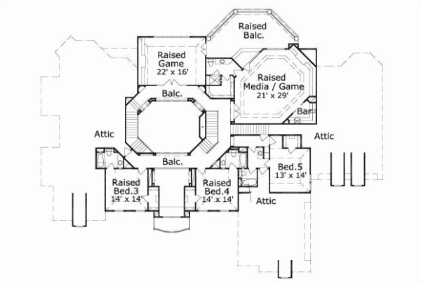 Upper/Second Floor Plan: 19-218