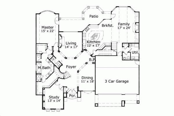 Main Floor Plan: 19-219