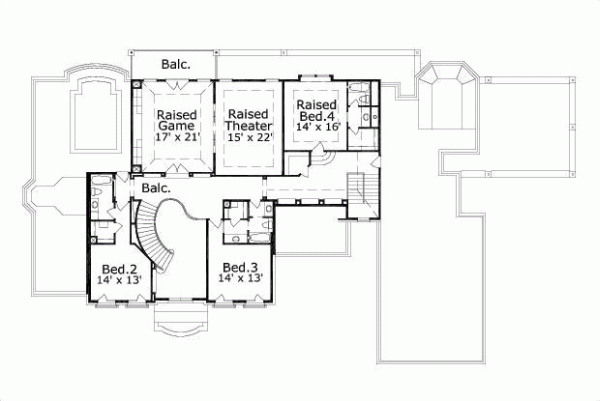Upper/Second Floor Plan: 19-221