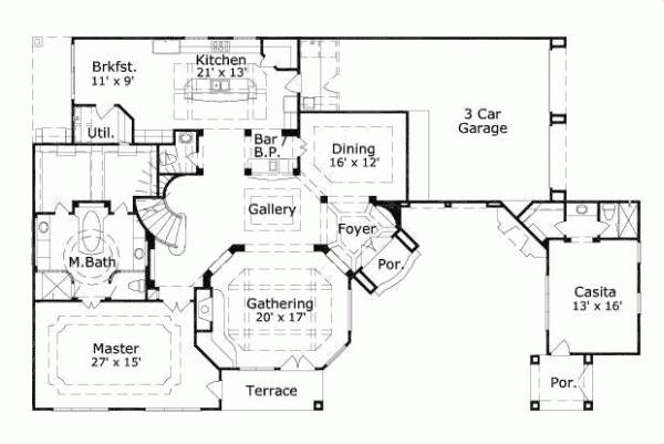 Main Floor Plan: 19-224