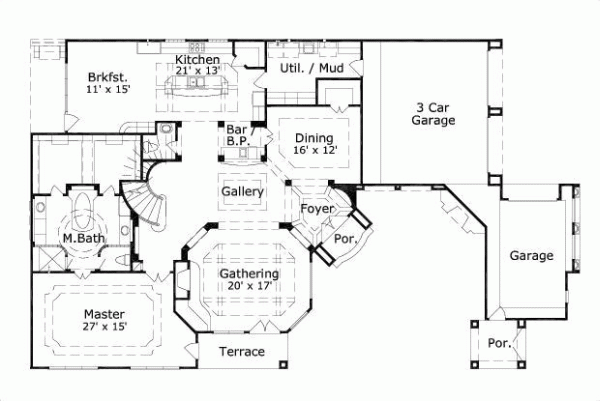 Main Floor Plan: 19-226
