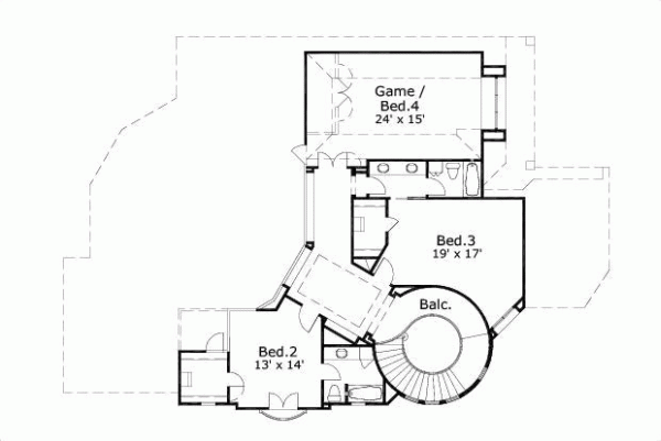 Upper/Second Floor Plan: 19-226