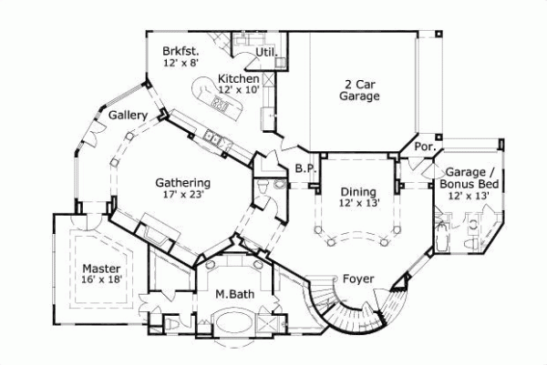 Main Floor Plan: 19-227