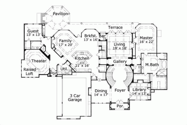 Main Floor Plan: 19-228