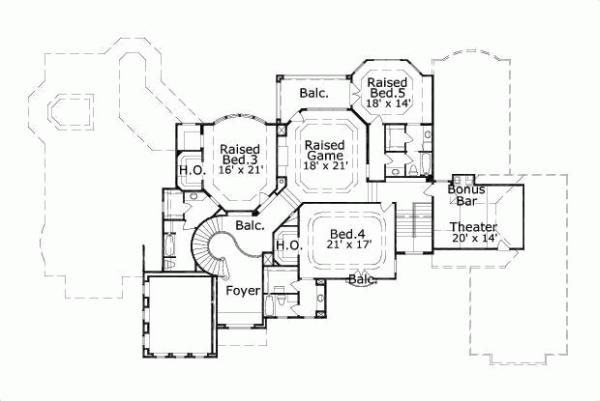 Upper/Second Floor Plan: 19-229
