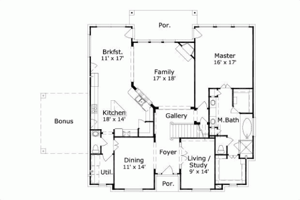 Main Floor Plan: 19-230
