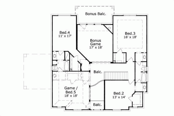 Upper/Second Floor Plan: 19-230