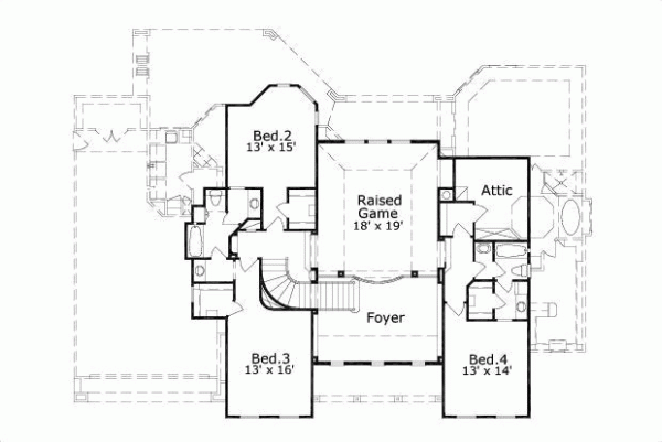 Upper/Second Floor Plan: 19-231