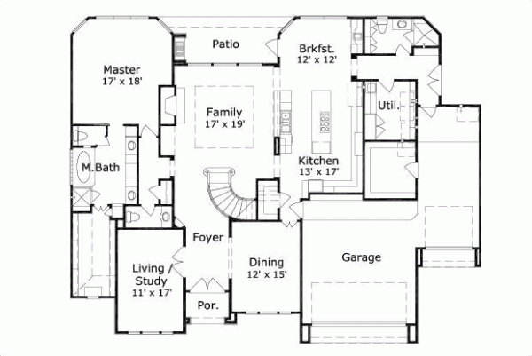 Main Floor Plan: 19-235