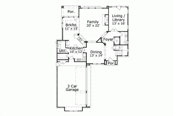 Main Floor Plan: 19-237