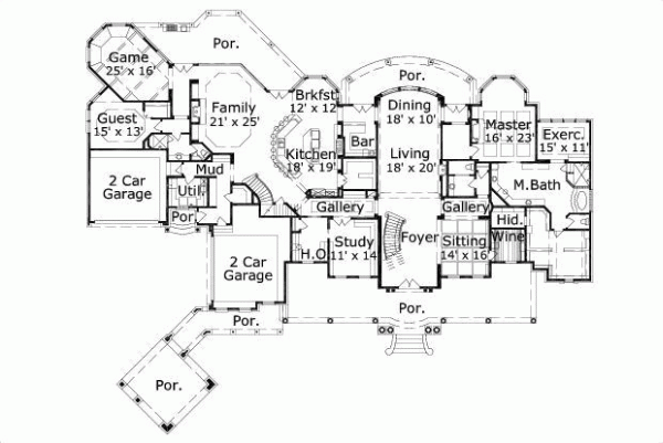 Main Floor Plan: 19-239