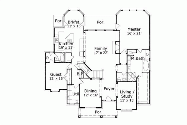 Main Floor Plan: 19-240